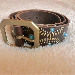 SOLD: Handcrafted Custom Leather Belt